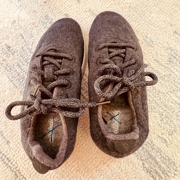 ALLBIRDS MERINO WOOL RUNNERS SNEAKERS CHARCOAL GRAY SIZE 8 - Picture 3 of 8